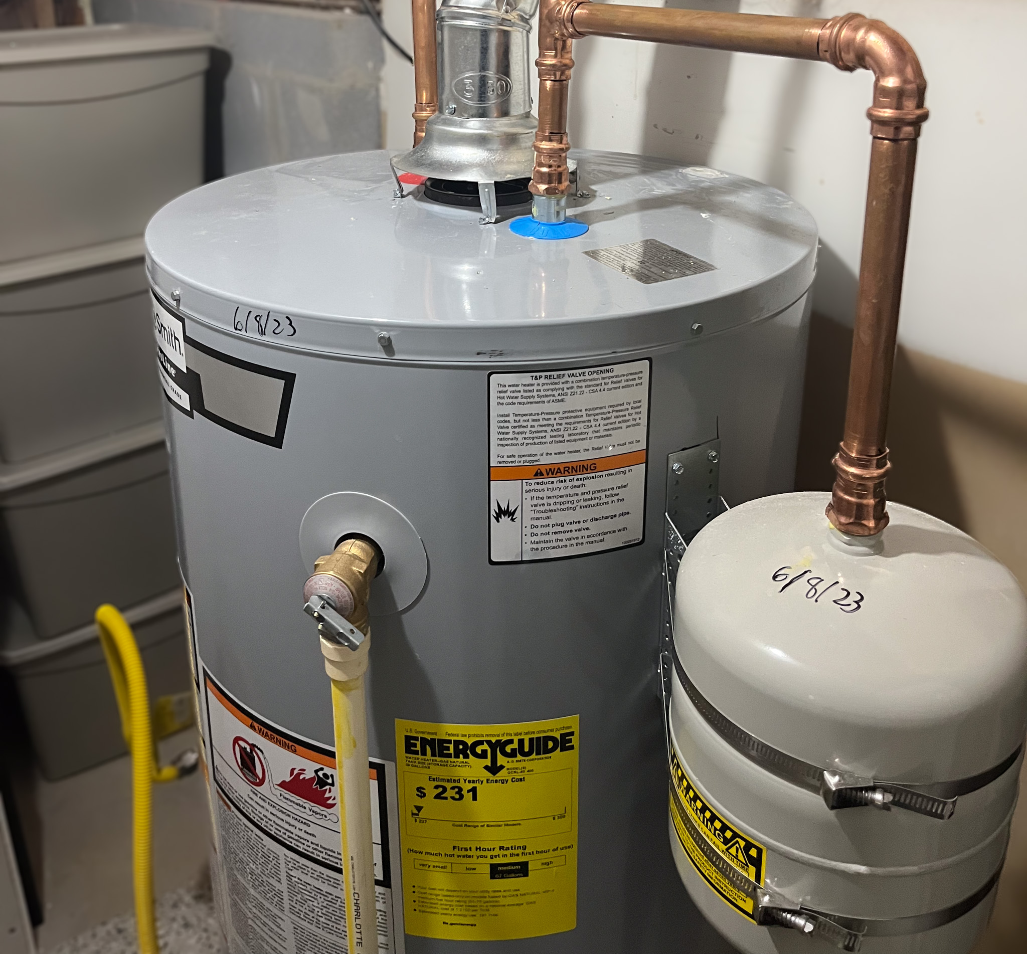 New Water Heater Installation in Buford, GA